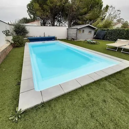 Дом отдыха Maison Carca - Piscine, Billard, Jacuzzi, 10p Fonties-d'Aude